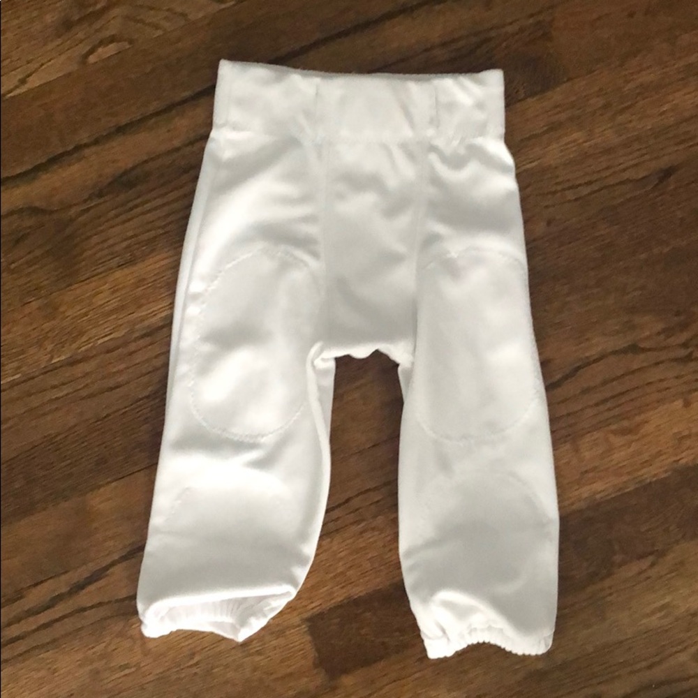 Brand New Youth Football Pants size small white